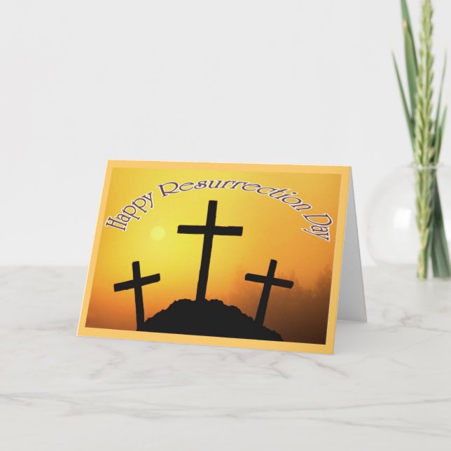 Resurrection Day Greeting Card 4 (Front)