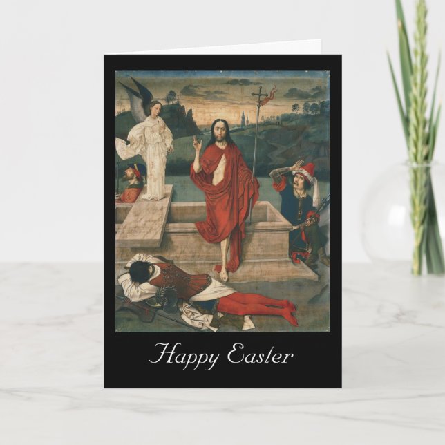 resurrection easter holiday card (Front)