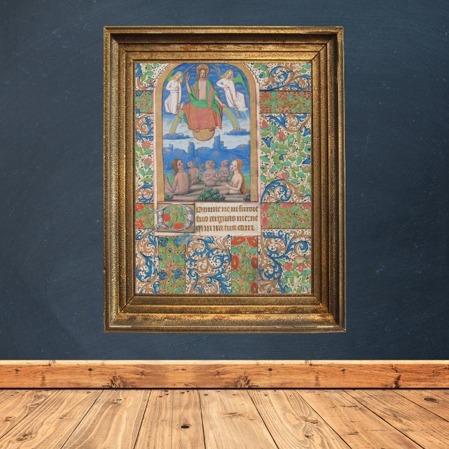 Resurrection Easter Mediaeval Manuscript Poster (Resurrection Easter Medieval Manuscript Poster)