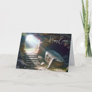Resurrection Easter Sunday Empty Tomb Card