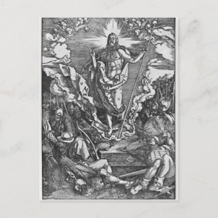 Resurrection, from 'The Great Passion' series Postcard