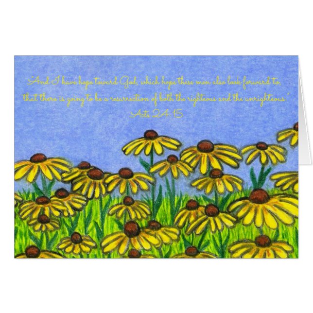 Resurrection Hope Scripture (Front Horizontal)