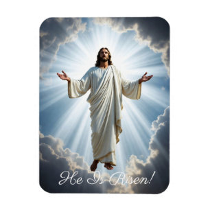 Resurrection Image Greetings Magnet