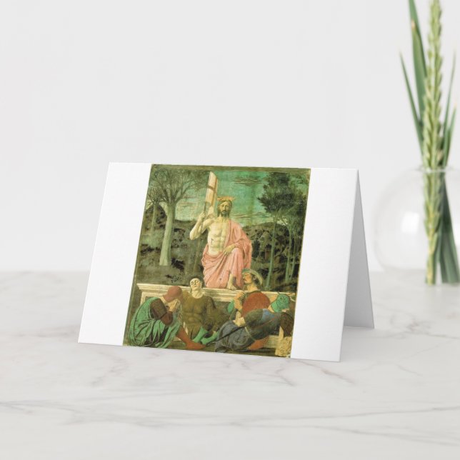 Resurrection Jesus Thank You Card (Front)
