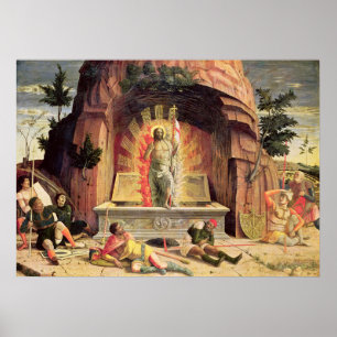 Resurrection (Mantegna, Tours) Poster