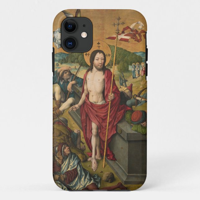 Resurrection Master Housebook Jesus Christ Paintin Case-Mate iPhone Case (Back)