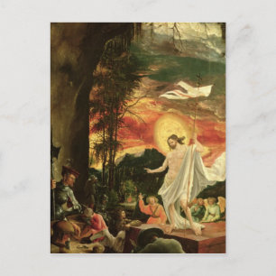 Resurrection of Christ, 1518 Postcard