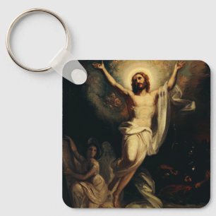 Resurrection of Christ by Robert Wilhelm Ekman  Key Ring