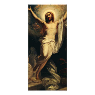 Resurrection of Christ by Robert Wilhelm Ekman Rack Card