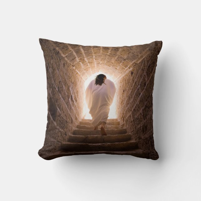 Resurrection of Jesus Chist Cushion (Front)
