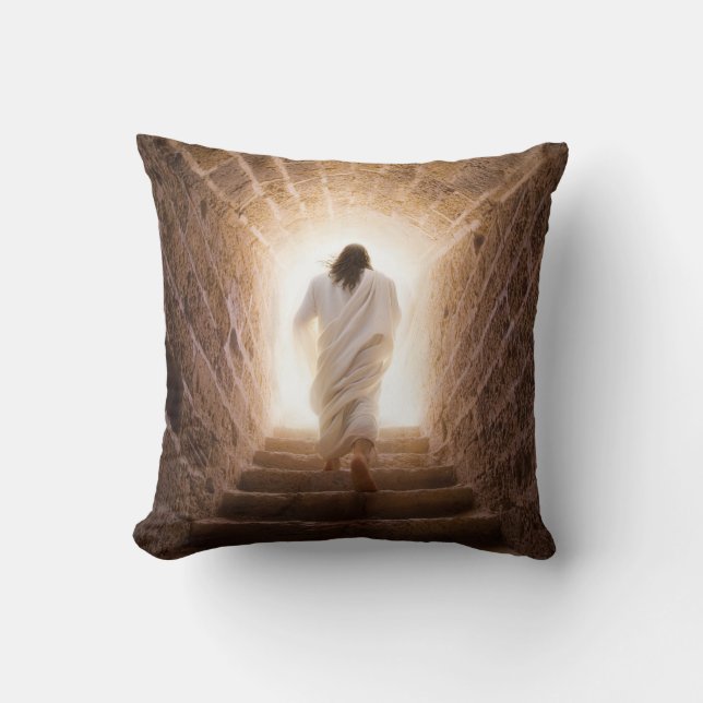 Resurrection of Jesus Chist Cushion (Front)