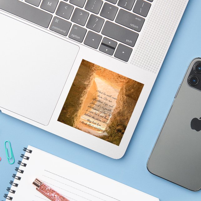 Resurrection of Jesus Christ (Laptop w/ iPhone)