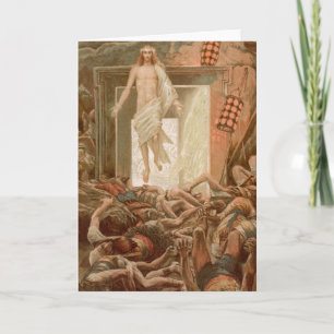 Resurrection of Jesus Christ, by James Tissot Holiday Card