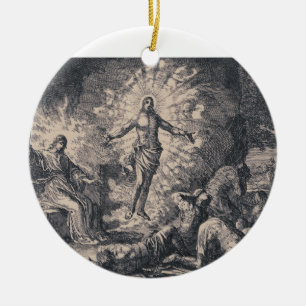 Resurrection of Jesus Christ by Jan Luyken Ceramic Ornament