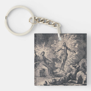 Resurrection of Jesus Christ by Jan Luyken Key Ring