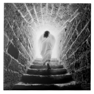 Resurrection of Jesus Christ Ceramic Tile