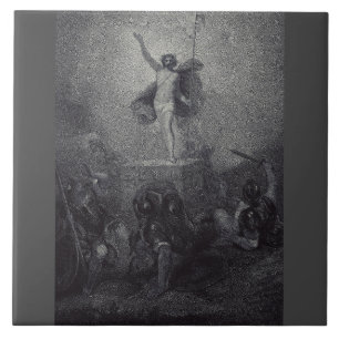Resurrection of Jesus Christ Ceramic Tile