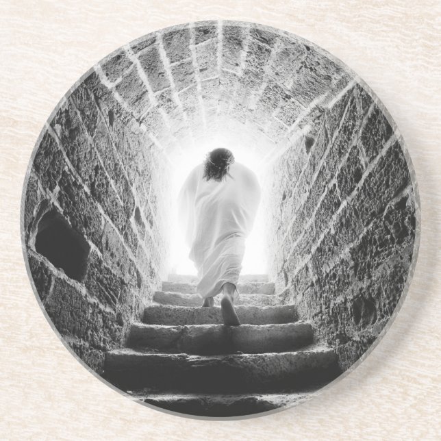 Resurrection of Jesus Christ coaster (Front)