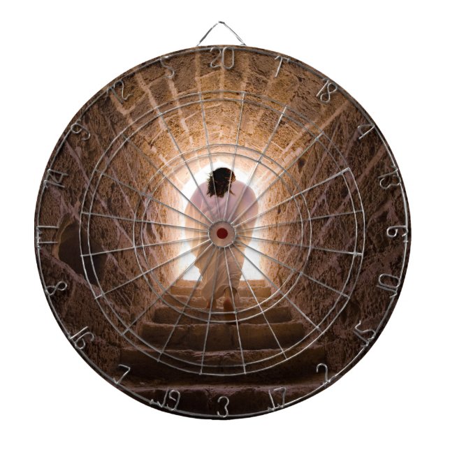 Resurrection of Jesus Christ Dartboard (Front)