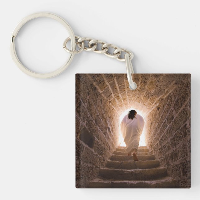 Resurrection of Jesus Christ Key Ring (Front)