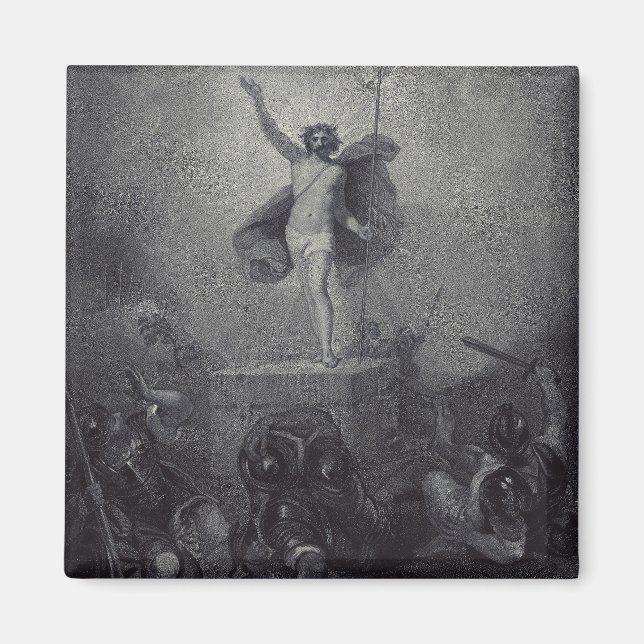 Resurrection of Jesus Christ Magnet (Front)