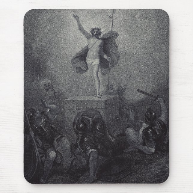 Resurrection of Jesus Christ Mouse Pad (Front)