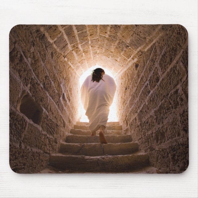 Resurrection of Jesus Christ Mouse Pad (Front)