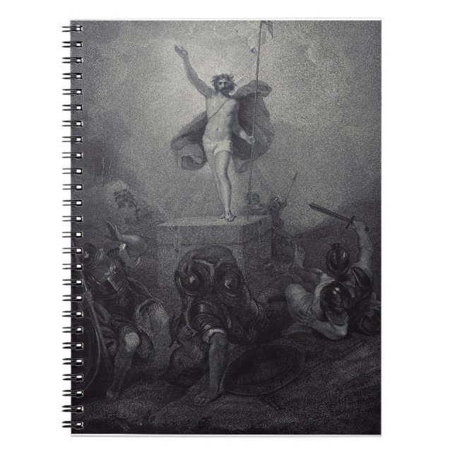 Resurrection of Jesus Christ Notebook (Front)