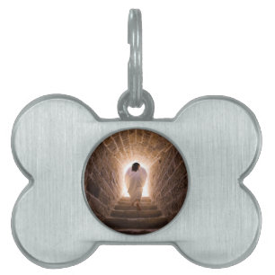 Resurrection of Jesus Christ Pet ID Tag