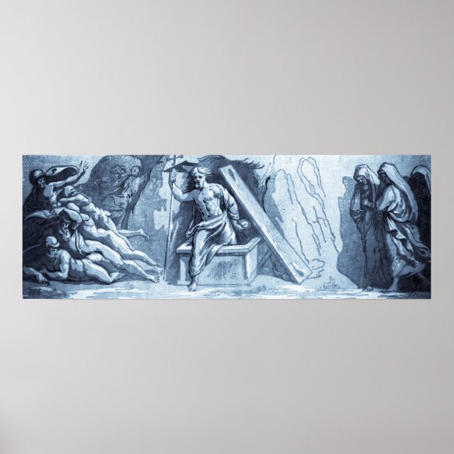 "Resurrection of Jesus Christ" poster/print Poster (Front)