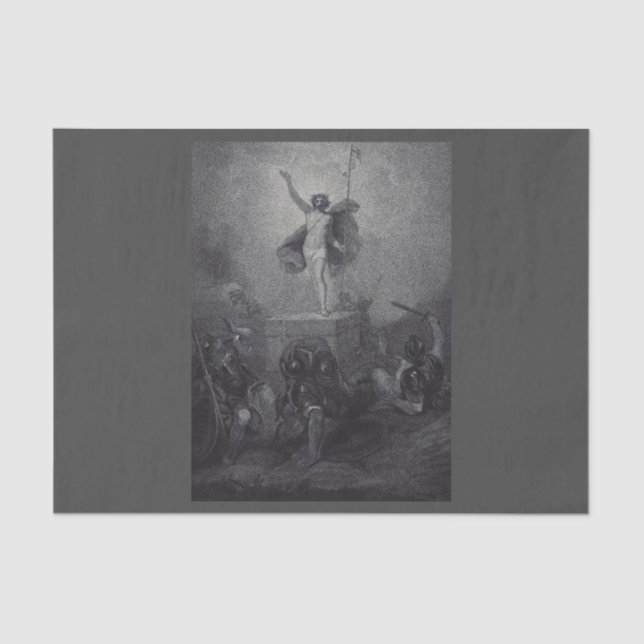 Resurrection of Jesus Christ Tissue Paper (Front)