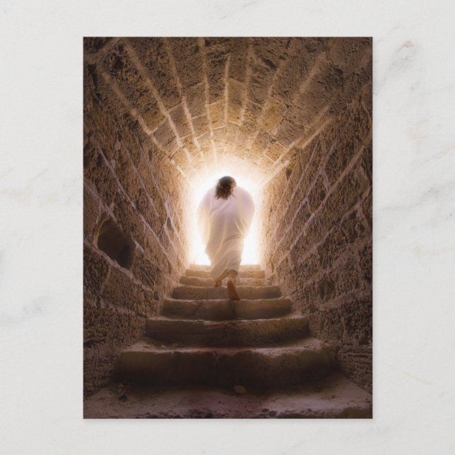 Resurrection of Jesus Postcard (Front)