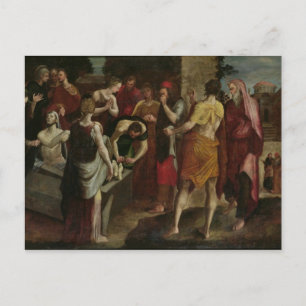 Resurrection of Lazarus 2 Postcard
