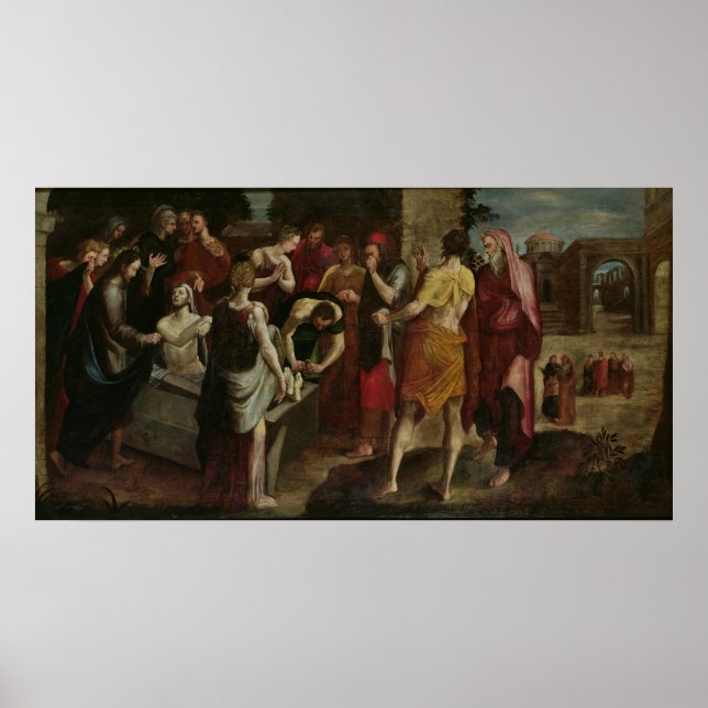 Resurrection of Lazarus Poster (Front)