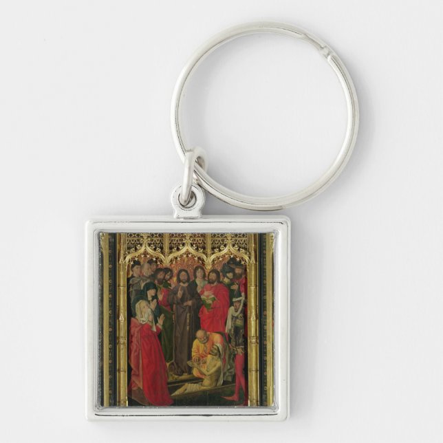Resurrection of Lazarus Triptych; The Raising of L Key Ring (Front)