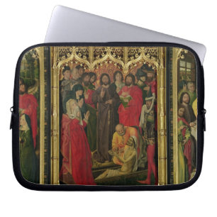 Resurrection of Lazarus Triptych; The Raising of L Laptop Sleeve