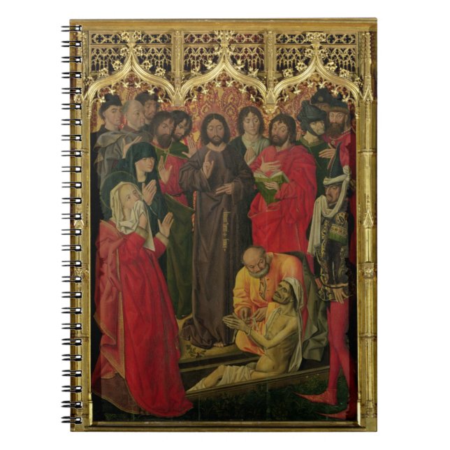 Resurrection of Lazarus Triptych; The Raising of L Notebook (Front)