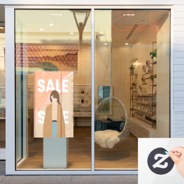 Retail Fashion Sale Sign (Store Window)