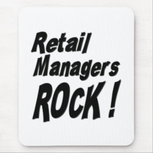 Retail Managers Rock! Mousepad