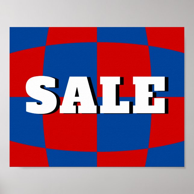 Retail Sale Sign, Boutique Signage, Store Poster (Front)