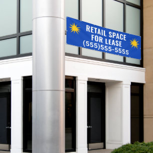 Retail Space for Lease Banner