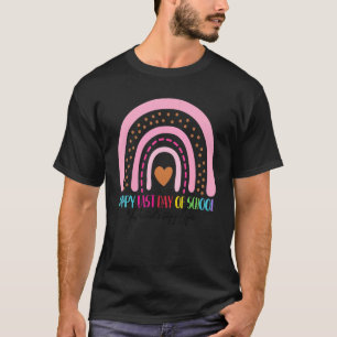 Retail Staff Happy Last Day School Rainbow T-Shirt