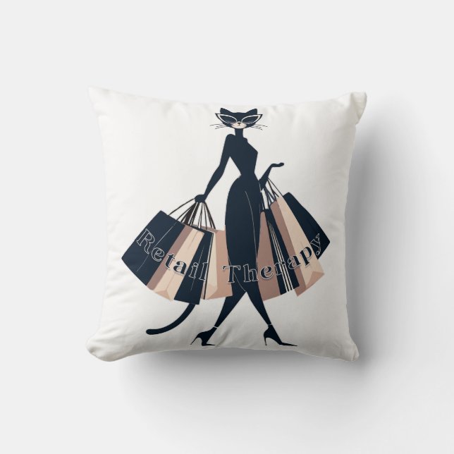 Retail Therapy Cushion (Front)