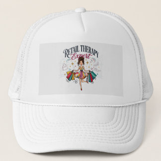 Retail Therapy Expert – Glam Boutique Shopper Trucker Hat