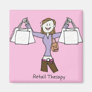 Retail Therapy Magnet