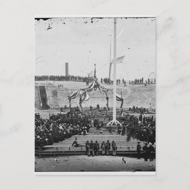 Retaking Ft. Sumter Postcard (Front)