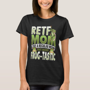 RETF Mom Red Eyed Tree Frog Mama T-Shirt
