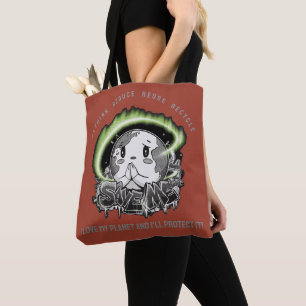 Rethink Reduce Reuse Recycle Save Earth Tote Bag