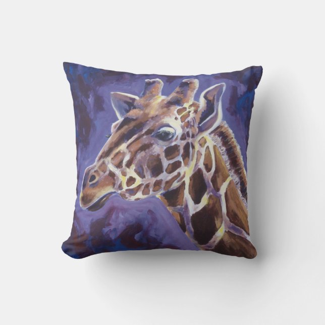 Reticulated Giraffe Cushion (Front)