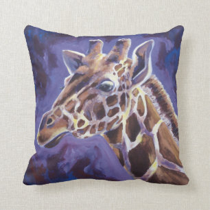 Reticulated Giraffe Cushion
